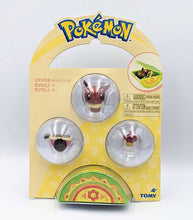 Load image into Gallery viewer, TOMY Pokemon PitaPoke Eevee Playset with accessories and carry case.
