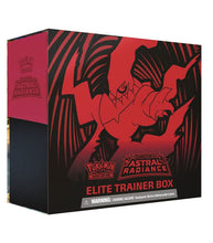 Load image into Gallery viewer, Pokémon TCG Astral Radiance Elite Trainer Box featuring Darkrai design.

