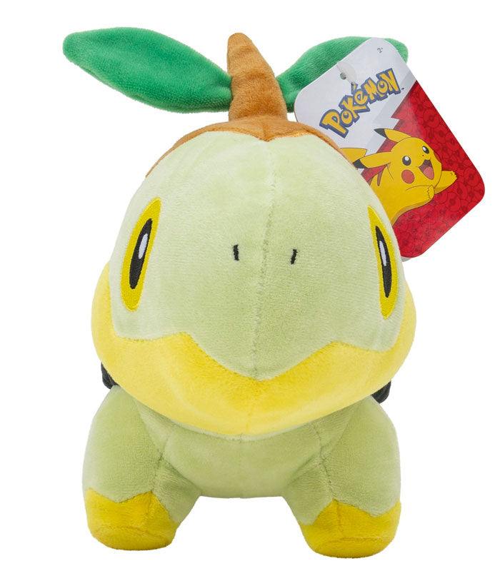 Turtwig 8" super soft plush Pokemon toy with detailed features.