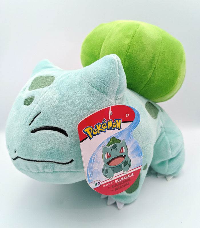 Bulbasaur 8" plush toy, soft material, perfect for collectors and travel companion.