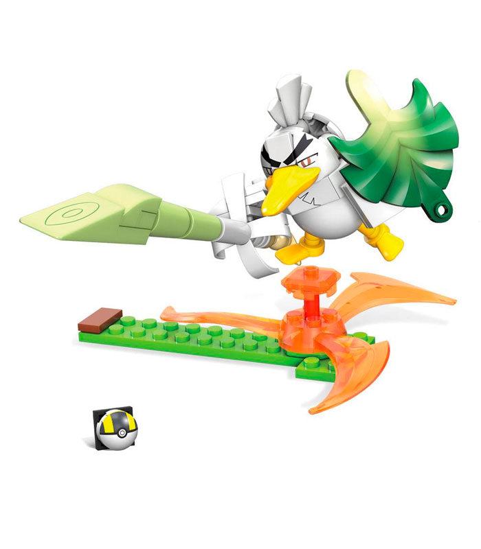 Pokemon Mega Construx Sirfetch'd Power Pack with leek sword and 84 pieces.