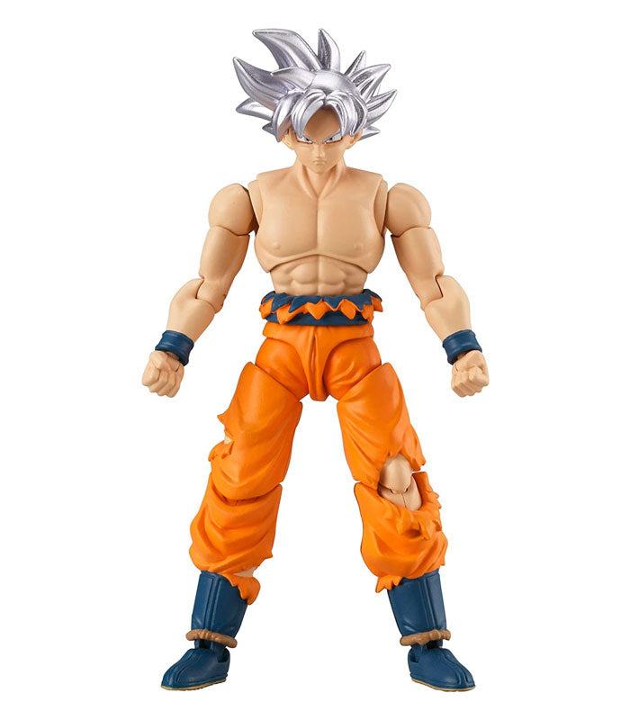 Dragon Ball Super - Son Goku Ultra Instinct 12cm Figure with silver hair and dynamic pose.