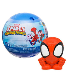 Mash'ems Spidey and his amazing friends collectible toy capsule and character.