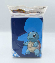 Pokémon Ultra Pro Squirtle Deck Box with card divider for trading card protection.