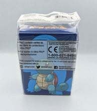 Load image into Gallery viewer, Pokémon Ultra Pro Squirtle Deck Box with Squirtle design in packaging.
