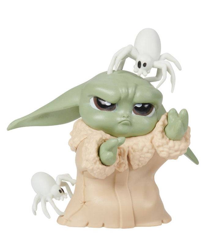Grogu with pesky spiders figurine from Star Wars Bounty Collection Series 4.
