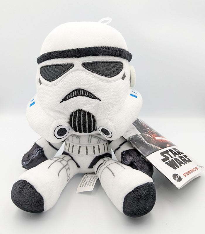 Stormtrooper 8 Inch Plush toy with comic appearance from Star Wars franchise.