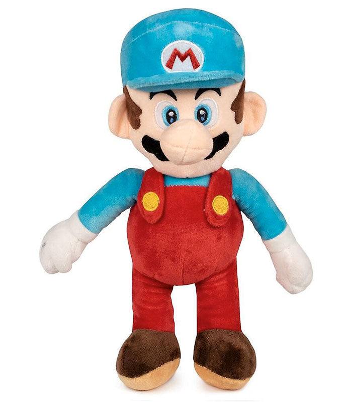 Super Mario - Ice Mario 14 Inch Plush toy with iconic design and bright colors.