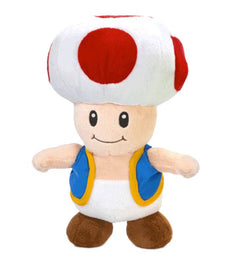 Super Mario Toad 12 Inch Plush Toy from Mushroom Kingdom.