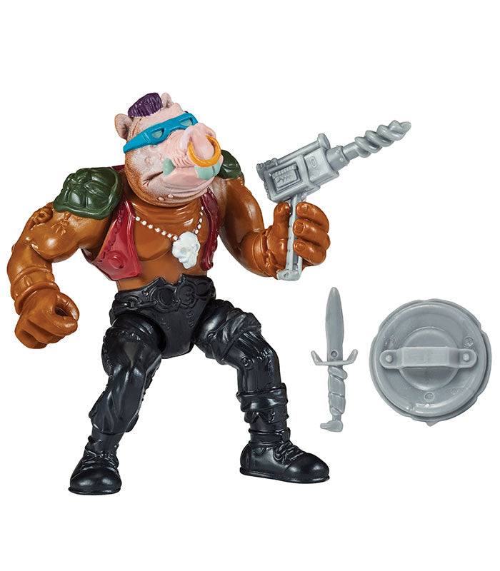 Teenage Mutant Ninja Turtles Classic Bebop action figure with weapons and articulation.