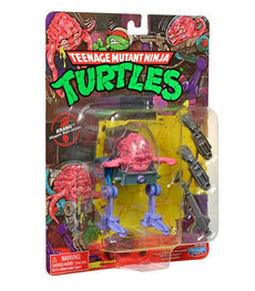 Teenage Mutant Ninja Turtles Classic Krang Action Figure in original 1988 packaging with weapons.
