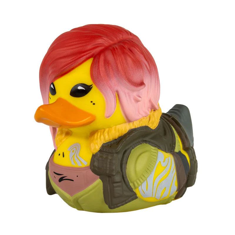 TUBBZ Borderlands 3 Lilith Collectible Duck with red hair and iconic outfit.