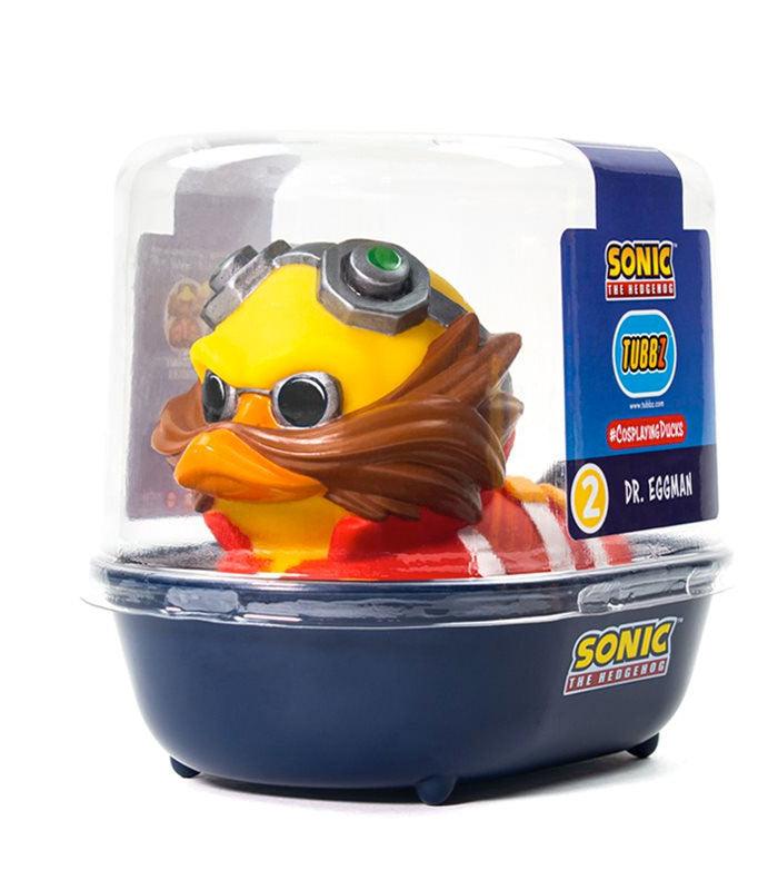 TUBBZ Sonic The Hedgehog Dr Eggman Collectible Duck in packaging