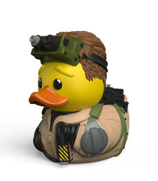TUBBZ Ghostbusters Ray Stantz collectible duck with detailed cosplay design.