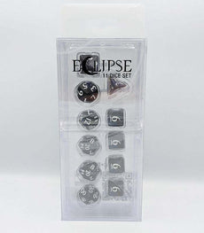 Ultra Pro Eclipse 11 Dice Set - Jet Black
