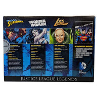 Load image into Gallery viewer, Wonder Woman Eaglemoss Masterpiece Collection box featuring Superman, Wonder Woman, and Lex Luthor descriptions.
