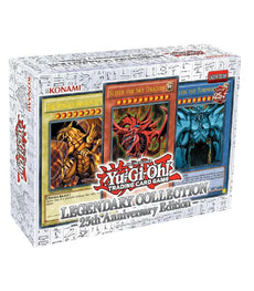 Yu-Gi-Oh! Legendary Collection: 25th Anniversary Edition box featuring classic cards and artwork.