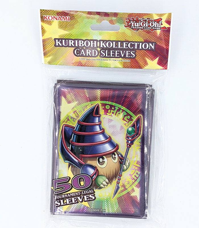 Yu-Gi-Oh! Kuriboh Kollection card sleeves pack, 50 tournament-legal protective sleeves with glossy finish.